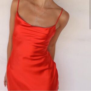NWT’s Resa Slip dress in Cayenne XS